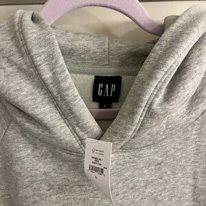 GAP Heather Gray Pullover Hoodie